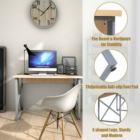 Computer Desk Laptop Table Writing Study Workstation Home Office