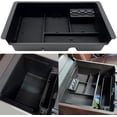 thumbnail image 1 of for 2014-2018 C Sierra Accessories (2015-2020) Yukon/Chevy Tahoe Silverado Suburban Center Console Tray Organizer , Armrest Storage Box Compatible with Vehicles Replaces 22817343, 1 of 7