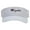 White, variant on I Love Gymnastics Embroidered Cotton Twill Sun Visor - Khaki OSFM