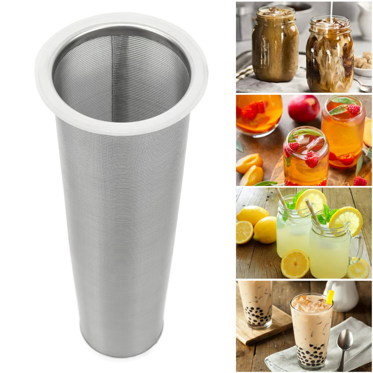 Cold Brew Coffee Filter Stainless Steel Coffee Brew Infuser Cold Brew  Coffee Strainer Cone Cold Brew Coffee Filter Mesh Coffee Brew Infuser 304  Stainless Steel Cold Brew Coffee 