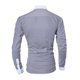 thumbnail image 4 of pstuiky hombres de manga larga, Camisa informal de manga larga a cuadros para hombre, holgada, de talla grande, con combinación de colores Tops de hombre xxl, 4 of 4