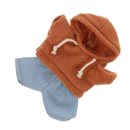 Homoyoyo Plush Bear Outfit for Dolls, Soft and Clothes with Cute Design, Perfect Doll Accessories