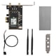 thumbnail image 2 of Tarjeta de red Wi-Fi, tarjeta de red Bluetooth para PC de escritorio con Bluetooth 5.0 Tarjeta de red Bluetooth de mayor durabilidad, 2 of 9