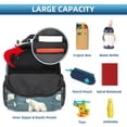 thumbnail image 5 of Polar Bear Adjustable Shoulder Strap Beach Backpack with Large Capacity, Printed Design, Lightweight, 5 of 6