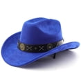 thumbnail image 2 of Western Style Cowboy Hat Curved Brim Ideal For Outdoor Adventure Travel Riding And Everyday Use, 2 of 3