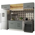 thumbnail image 1 of Cocina Integral Completa Modular Madesa Agata 280cm BG 01, 1 of 5