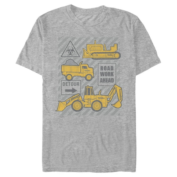 Men's Tonka Construction Work Graphic Tee Athletic Heather Large