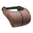 thumbnail image 2 of Almohada Para El Cuello Del Coche Zulema Almohada De Espuma Viscoelástica Marrón Negro, 2 of 8