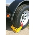 thumbnail image 2 of TRIMAX TCL65 Deluxe Universal Wheel Chock Lock, Yellow/Red, 2 of 4
