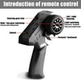 thumbnail image 4 of RC Truck RC Car for Kids 2.4GHz Rock Crawler 1 12 Full Scale Cherokee 4WD Off-Road Remote Control Car with Signal LED Lights 1200mAh USB Rechargeable RC Car Toy for Boys, 4 of 10