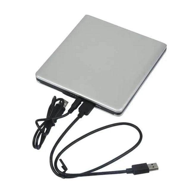 Blu-ray Player USB3.0 3D Slim Drive DVD Burner DVD+/-RW Reader Media Player for Laptops ,Latest USB 3.0 Tech