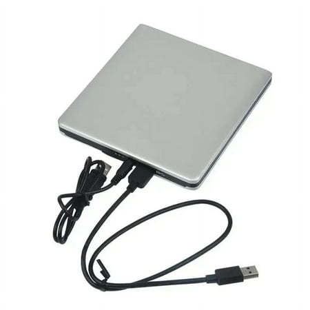 Blu-ray Player USB3.0 3D Slim Drive DVD Burner DVD+/-RW Reader Media Player for Laptops