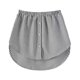 thumbnail image 1 of Sonducket Extensores de camisa, blusa de cola, enaguas desmontables, suéter, dobladillo de moda, parte inferior, accesorios de ropa, dobladillo Vestidos raya blanca negra L Sonducket AP010483-43B, 1 of 6