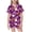 ZB1-Purple, variant on enyan Halloween Pjs Girls Pumpkin Pajama Set Ghost Pjs Jammies Short Sleeve Button Down Lounge Sleepwear Girls' Pajama Sets(Yellow,2-3 Years)
