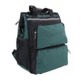 thumbnail image 2 of Tool Bag Backpack Canvas Wear Resistant Large Capacity Multi Compartments Portable Tool Backpack for Electrician 40cm / 15.7in Height, 2 of 5