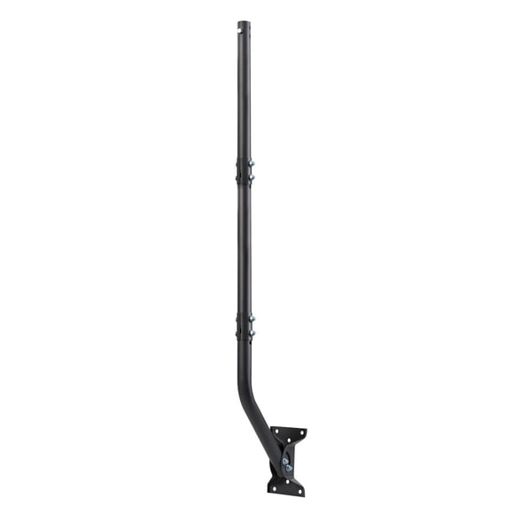CEKAY Perche de Montage Universelle (1 1/2 Pouces Dia x 51 Pouces L) – Support de Perche en J pour Antenne, Antenne Parabolique Starlink et Station Météo – A