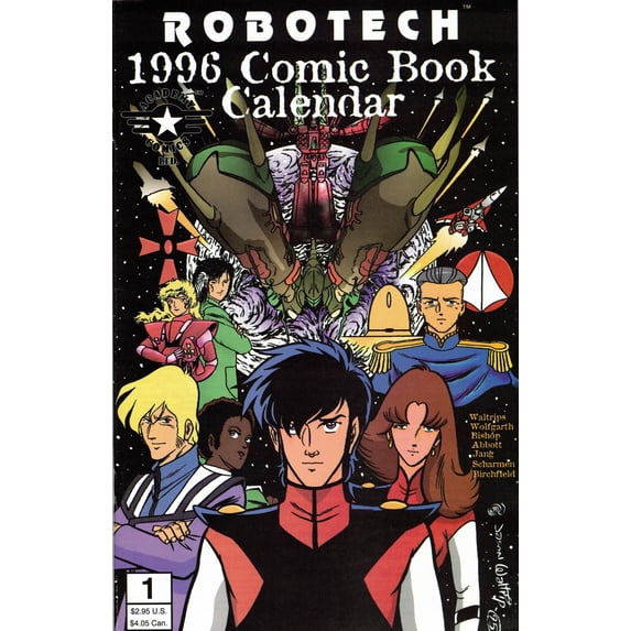 1996 Robotech Comic Calendar #1 VF ; Academy Comic Book