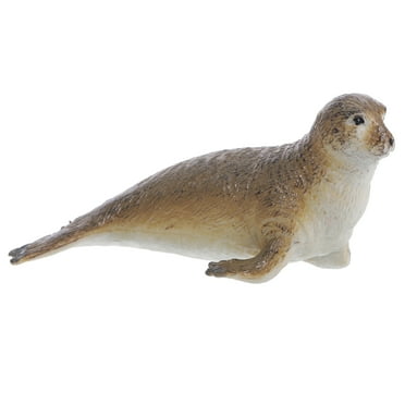 Models Holiday Gift Seal Toy Simulation Animals Seal Ornaments Suite Household Resin