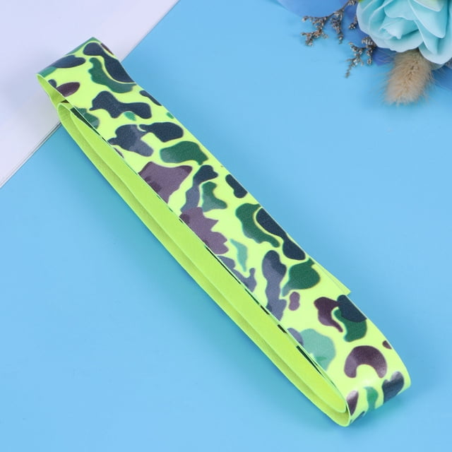BEADCEST 1Pack Green Pu Racket Grip Tape for Tennis Racket Anti Slip Moisture Absorption Firm Grip 8.5x1.4x0.6in