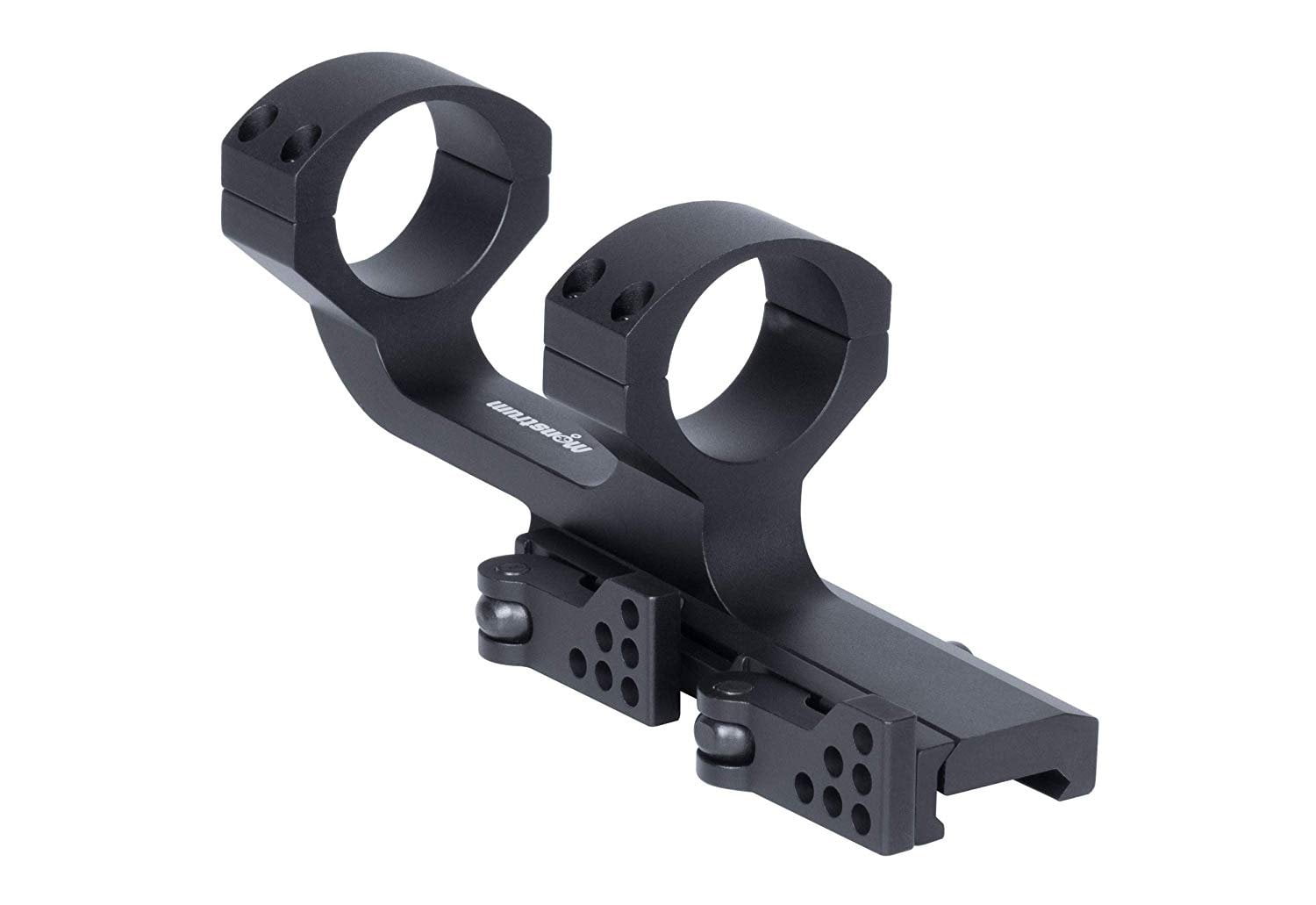 Tactical 1" Inch Offset Quick Detach Scope Ring Picatinny Weaver Mount 100mm 