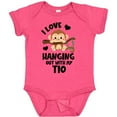 thumbnail image 3 of Inktastic Monkey I Love Hanging out with My Tio Boys or Girls Baby Bodysuit, 3 of 5
