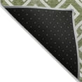 thumbnail image 3 of Addison Rugs Chantille Indoor/Outdoor Transitional Geometric Olive Washable Rectangle Rug, 10' x 14', 3 of 6