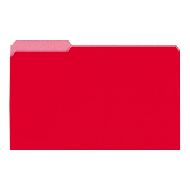 Universal - Dossier - pour Légal - à Onglets - Rouge (Lot de 100)