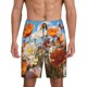 thumbnail image 1 of Fotbe Vibrant Field Of Blossoms Pantalones Cortos de Pijama para Hombre, Ropa de Dormir, Pantalones de Pijama Cortos para Hombre-Large, 1 of 6