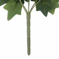 thumbnail image 5 of Planta artificial Planta de simulación de flores artificiales Hoja de camote de seis puntas Planta de ratán Decoración de pared escaparate Decoración Planta verde Colgante de pared (Verde) ILoveMilan  JM, 5 of 5