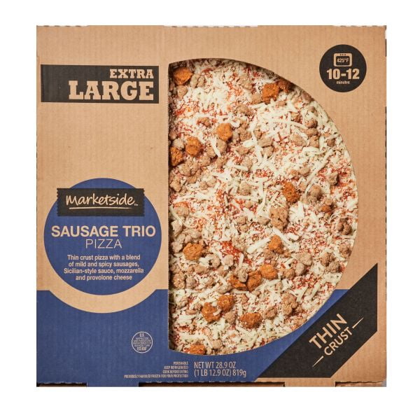 Walmart Marketside 12 Inch Sausage Trio Pizza