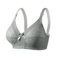 thumbnail image 2 of Bras for Women Plus Size, Full Coverage Coolcomfort T Shirt Unlined Bra Patchwork Bra With Breathable And Sagging Lightweight Underwear, 2 of 3