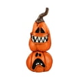 thumbnail image 2 of Halloween Ghost Pumpkin Witch Figurine Tabletop Decoration Spooky Home Decor Ornament Haunted House Bar Party Indoor Display Shelf Desk Halloween Festival Seasonal Accent Horror Style Room Decor Prop, 2 of 5