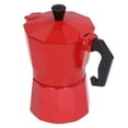 thumbnail image 5 of Coffee Pot Coffee Maker  Pot Italian Cafetiere Stovetop Coffee Maker 150ML 3 Cups Aluminum Coffee Pot Percolator Italian Cafetiere Household  Coffee Tea Maker, 5 of 8