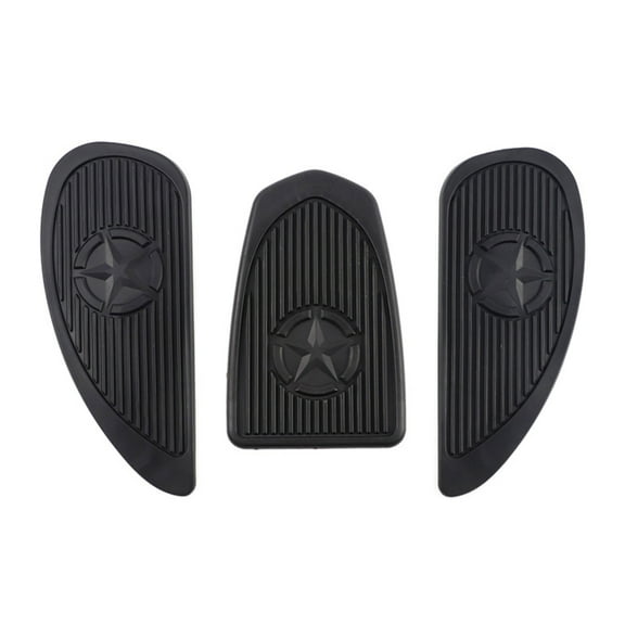 Huhudde Tank Pad Protector Gas-Tank Sticker Anti-slip Fuel Oil Tank Traction Pads Wear & Tear for Universal Motorcycle Durable-