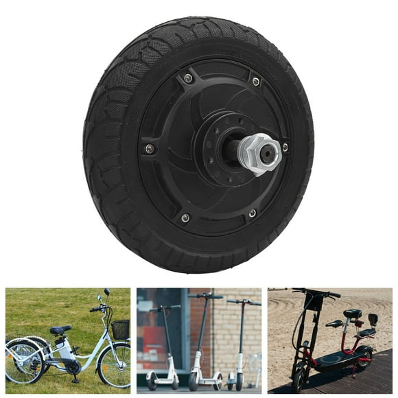 Motor De Cubo De Scooter De 8 Pulgadas, Resistente A La Abrasión 36 V 350 W Motor De Cubo Sin Escobillas Resistente Al Agua Antideslizante Alta Torsión Para Reparación