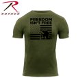 thumbnail image 4 of Rothco "Freedom Isn't Free" T-Shirt - Olive Drab, 4 of 5