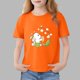 thumbnail image 1 of Blusas y camisas de manga corta con cuello redondo para niños Camiseta de verano de manga corta estampada para niñas Jersey elegante de cuello redondo para niñas Top de algodón para niños, 1 of 6