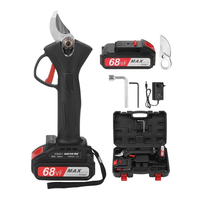 Cordless Electric Pruning Shears Pruning Garden Scissors Bonsai Tree Pruning Branches Battery Cutter Landscaping Garden Tools ,High Efficiency