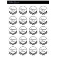 thumbnail image 7 of Darling Souvenir MADE WITH LOVE ButterflyTheme - 2" CustomStickersPremium 80 Self-AdhesiveRoundLabels, Personalized Wedding Party FavorStickers/RoundEnvelope Seal, 7 of 7