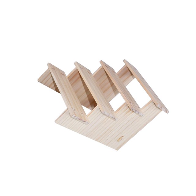 Ruiboury Wood Display Riser Wood Display Riser Stand for Dessert Figurines Conutertop 3 layer 30cm 4 layer 20cm