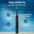 thumbnail image 3 of (3 pack) Oral-B iO2 Electric Toothbrush, Rechargeable, Travel Edition, Includes Travel Case, Pure White, 3 of 13