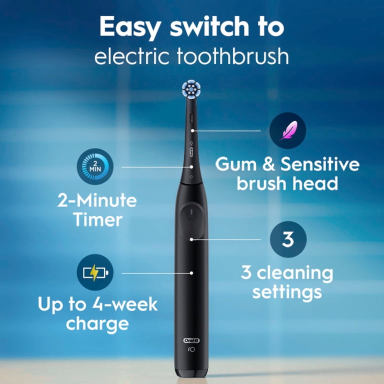 Oral-B iO2 Electric Toothbrush, Rechargeable, Travel Edition