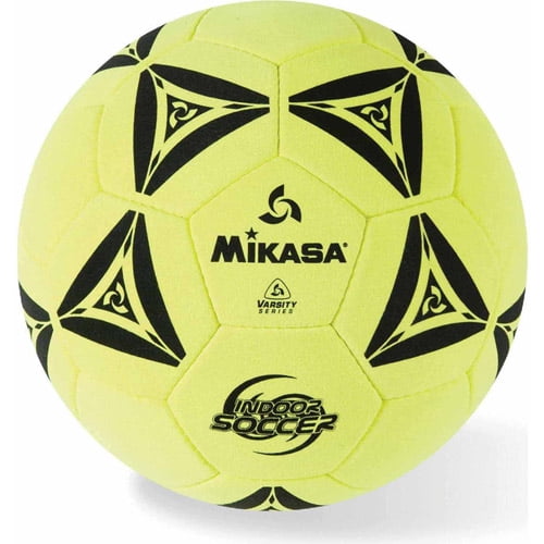 Mikasa Indoor Soccer Ball, Size 4, Orange