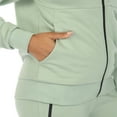 thumbnail image 4 of White Mark Women's Two Piece Fleece Sweatsuit Set, 4 of 6