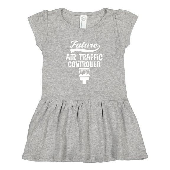 Inktastic Future Air Traffic Controller Girls Toddler Dress