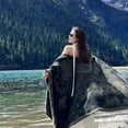 thumbnail image 3 of Jiibva Shawl Wraps for Women, Elegant Knitted Cape Open Front Poncho Scarf Blanket Cardigan Coat for Spring Autumn Winter, 3 of 7