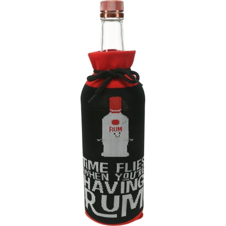 

Having Rum - Knitted Bottle Sock
