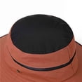 thumbnail image 6 of Fewfanhot Men's & Women's Reflective Strip Wide Brim Bucket Hat High-Visibility Adjustable Chin Strap, UPF Protection for Work, Cycling, Night Activities, 6 of 7