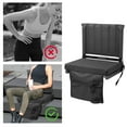 thumbnail image 6 of Lolynie Portable Folding Stadium Chair - Lightweight Bleacher Seat For Sports Games Park Events, 6 of 8