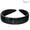 Black, variant on Parcelona Headband – Cellulose Acetate with Non-Slip Teeth for All Hair Types (TortoiseShell)